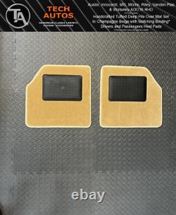 Over Mat Set Handmade to Order Tufted Deep Pile Ford Cortina Mk1 & Mk2