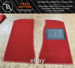 Over Mat Set Handmade to Order Tufted Deep Pile Ford Cortina Mk1 & Mk2