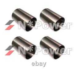 PISTON CYLINDER SLEEVE Parallel liner x4 FOR FORD 2.0L ESCORT CORTINA