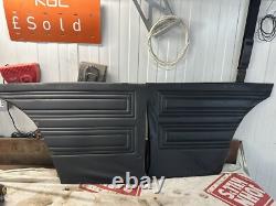 Pair MK2 Cortina 2 Door Rear Black Door Cards As Seen- Good For Age GT/ Lotus