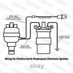 Pre Crossflow Positive Earth Electronic Distributor For Ford Anglia and Cortina