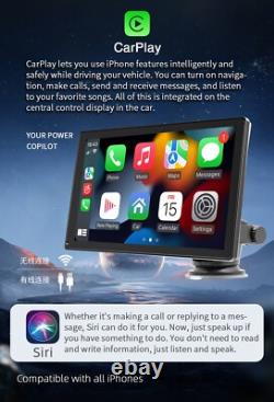 Radio Car Stereo Multimedia Player For CarPlay Android Mirror Link TF USB WiFi