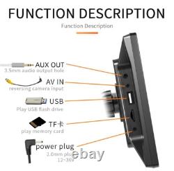 Radio Car Stereo Multimedia Player For CarPlay Android Mirror Link TF USB WiFi