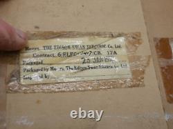 Rare box of 12 Ediswan Automotive 12v Bulbs N. O. S 1950's