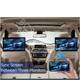 Rotatable Vehicle Headrest Monitor Car Rear Seat Video Tv Player Fm Bluetooth
