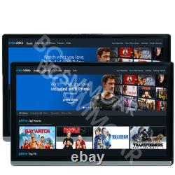Rotatable Vehicle Headrest Monitor Car Rear Seat Video TV Player FM Bluetooth