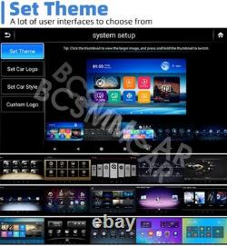 Rotatable Vehicle Headrest Monitor Car Rear Seat Video TV Player FM Bluetooth