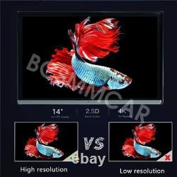 Rotatable Vehicle Headrest Monitor Car Rear Seat Video TV Player FM Bluetooth
