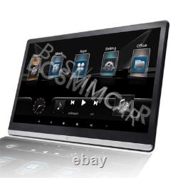 Rotatable Vehicle Headrest Monitor Car Rear Seat Video TV Player FM Bluetooth