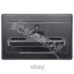 Rotatable Vehicle Headrest Monitor Car Rear Seat Video TV Player FM Bluetooth