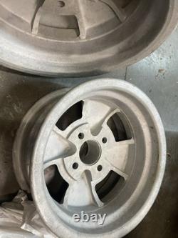 Set Ford 4 X 108 Alloy Wheels 13x6 Torque Thrust Original 1970s Escort Cortina