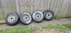 Set Of 5, Ford 13r x 5.5j Steel Wheels Cortina, Escort, Capri