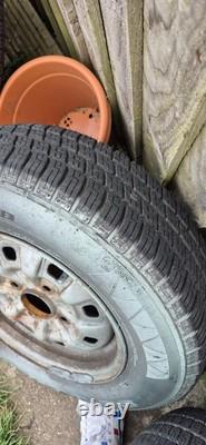 Set Of 5, Ford 13r x 5.5j Steel Wheels Cortina, Escort, Capri