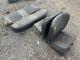 Set Of Mk2 Ford Cortina Gt Series 2 Black Seats Front And Rear + Runners Lotus