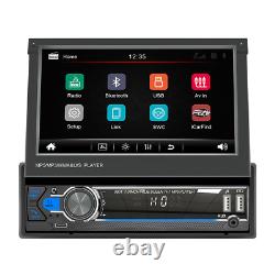 Single 1DIN Stereo Radio Car MP5 Player Touch Screen Video BT/FM/USB Multimedia