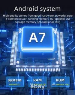 Single DIN Car GPS Navigation Video Player FM Bluetooth Radio CarPlay Android