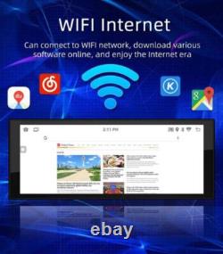 Single DIN Car GPS Navigation Video Player FM Bluetooth Radio CarPlay Android