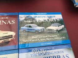 THE SPORTING FORDS Vols 1-5 Cortina, Escort, Capri, Sierra & FWD Escorts