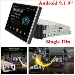 Touch Screen 9 1 Din Android 9.1 Car Stereo Radio GPS SAT NAV WiFi Mirror Link