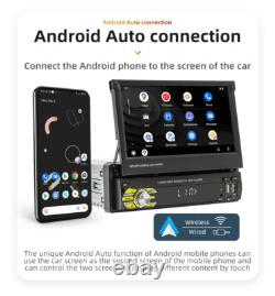 Touch Screen Car Stereo MP5 Player Radio BT For Carplay Android Auto Head Unit