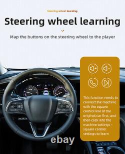 Touch Screen Car Stereo MP5 Player Radio BT For Carplay Android Auto Head Unit