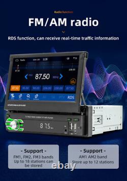 Touch Screen Car Stereo MP5 Player Radio BT For Carplay Android Auto Head Unit