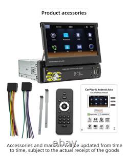 Touch Screen Car Stereo MP5 Player Radio BT For Carplay Android Auto Head Unit