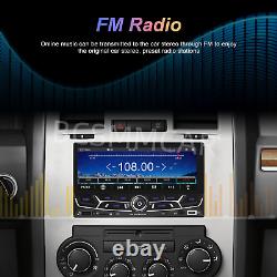 Touch Screen Car Stereo Radio For Apple Wireless Carplay Android Auto Double Din