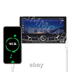 Touch Screen Car Stereo Radio For Apple Wireless Carplay Android Auto Double Din