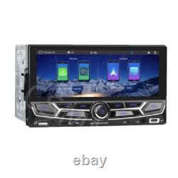 Touch Screen Car Stereo Radio For Apple Wireless Carplay Android Auto Double Din