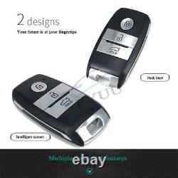 Universal Car Alarm Passive Keyless One Button Starter System Remote Control Set