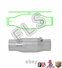 Universal T304 Stainless Sports Cat Catalytic Converter 2.25 Inch 200 Cell-frd1