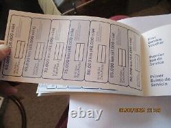 VINTAGE RARE FORD CAPRI-CORTINA-ESCORT-FIESTA Genuine Service Record Book