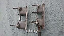 Weber Bda Bdg Lotus Twin 45 / 48 Manifold Twin Cam Ford Etc Escort Cortina