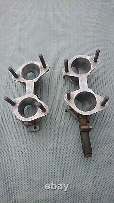 Weber Bda Bdg Lotus Twin 45 / 48 Manifold Twin Cam Ford Etc Escort Cortina