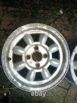 Wia Performance Alloy Wheels Minilite 14 6j 4x108 Ford Escort Cortina Sierra