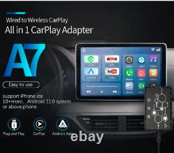 Wireless Car Navigation Screen CarPlay Dongle Adapter Android IOS Universal SUV