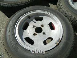 Wolfrace Alloy Wheels Set Ford Fitting Escort Cortina Kit Car Stockcar 5 1/2 J