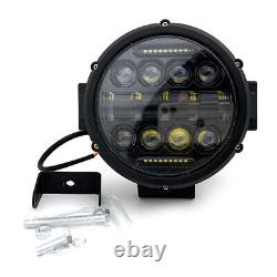 Work Lights LED Lamp Round DRL Flood Spot Light For Car Auto ATV Tractor Truck