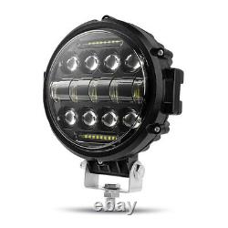 Work Lights LED Lamp Round DRL Flood Spot Light For Car Auto ATV Tractor Truck