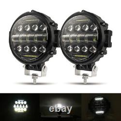 Work Lights LED Lamp Round DRL Flood Spot Light For Car Auto ATV Tractor Truck