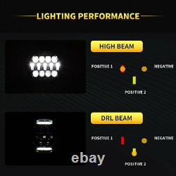 Work Lights LED Lamp Round DRL Flood Spot Light For Car Auto ATV Tractor Truck