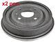 X2 Pcs Rear Brake Drum Set X2 Pcs. 3344-s A. B. S. I