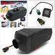 12v 5kw Air Diesel Chauffage Lcd Commutateur + Silencer Constante Temp Pour Remorques De Camions Rv