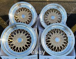 15 Jantes en Alliage DRRS Or Adaptées pour Ford B Max Cortina Courier Ecosport 4x108