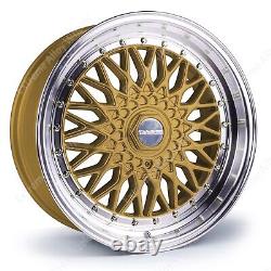 15 Jantes en Alliage RS Or S'adaptent à Ford B Max Cortina Courier Ecosport 4x108