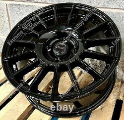 16 Black Cruize Alliage Roues Convient Ford B Max Cortina Courier Ecosport 4x108