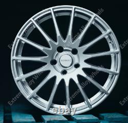 16 Roues D'alliage D'impulsions Argentées S'adapte Ford B Max Cortina Courier Ecosport 4x108