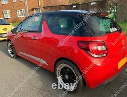 17 Jantes en Alliage F5 Noires de 17 Pouces Compatible avec Ford B Max Cortina Courier Ecosport 4x108