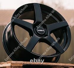 17 Jantes en Alliage Noir Pace de 17 Pouces Compatibles avec Ford B Max Cortina Courier Ecosport 4x108